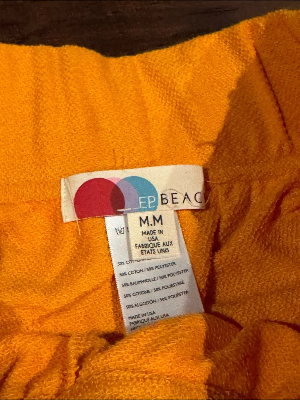 NWOT Free People Beach Orange Essential Gaucho Pants